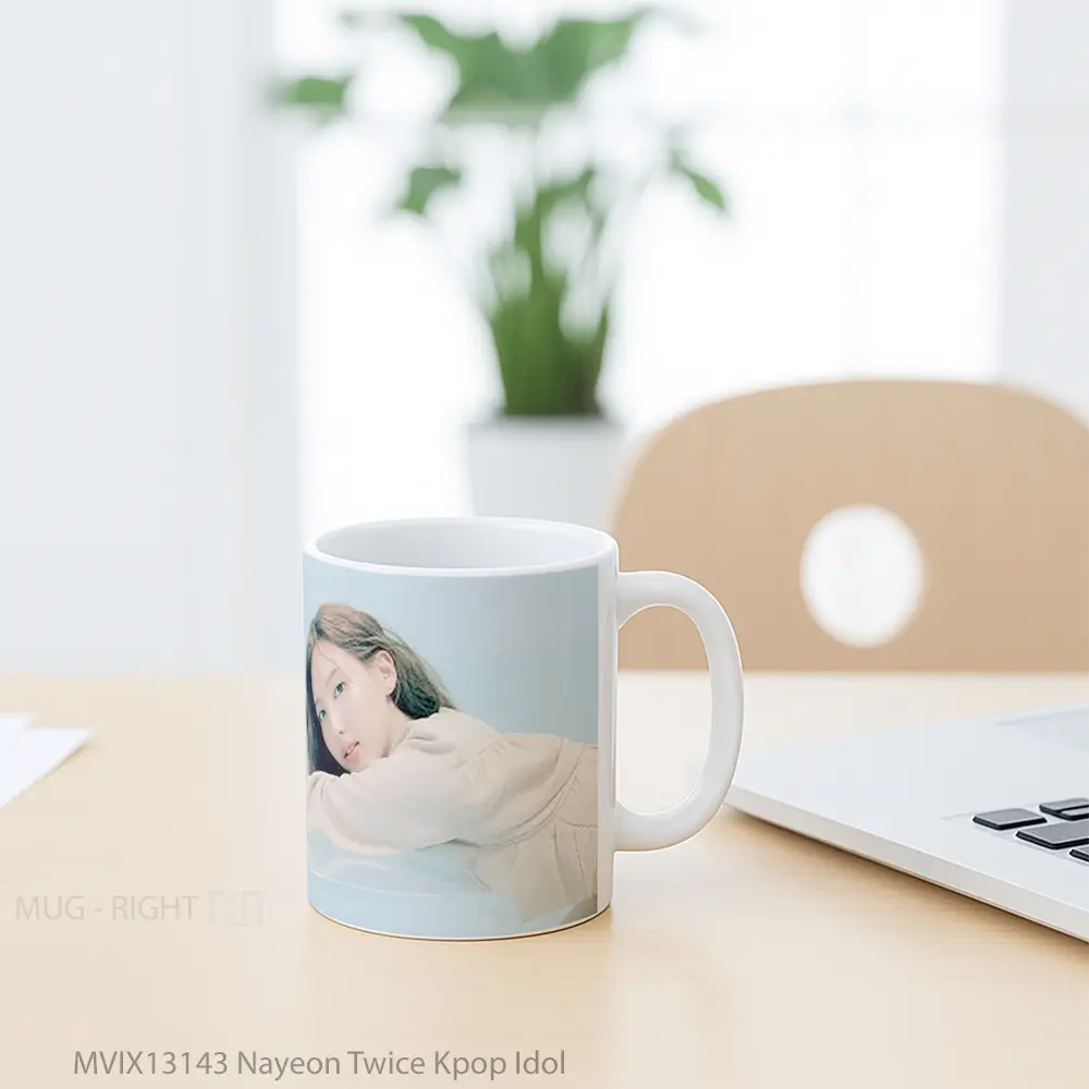 Mug Nayeon Twice Kpop Idol Gelas Keramik Unik - All-side / Desain