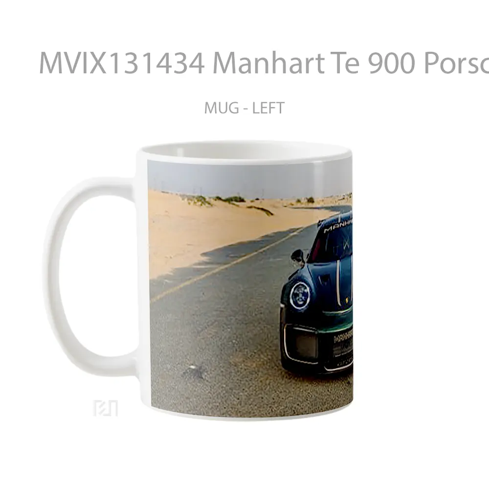 Mug Manhart Te 900 Porsche 911 Gt2 Cangkir Mobil - All-side / Desain