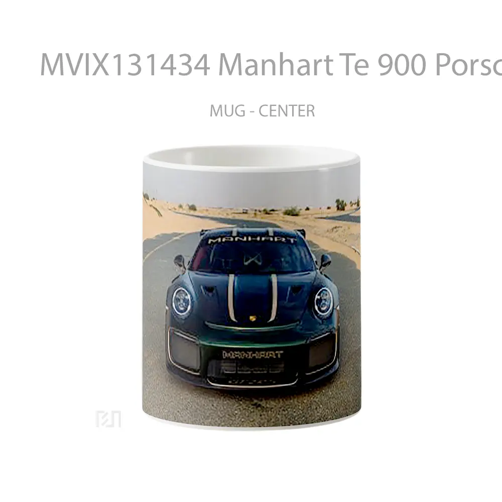 Mug Manhart Te 900 Porsche 911 Gt2 Cangkir Mobil