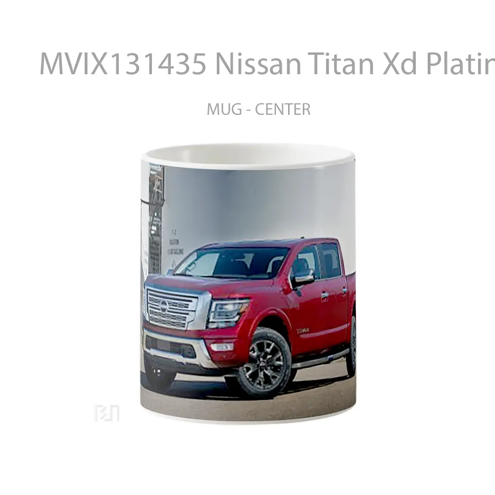 Mug Nissan Titan Xd Platinum Reserve Crew Cab 2023 Cangkir Mobil