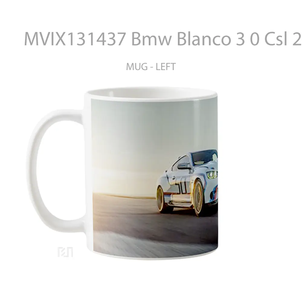 Mug Bmw Blanco 3 0 Csl 2023 Cangkir Mobil - All-side / Desain