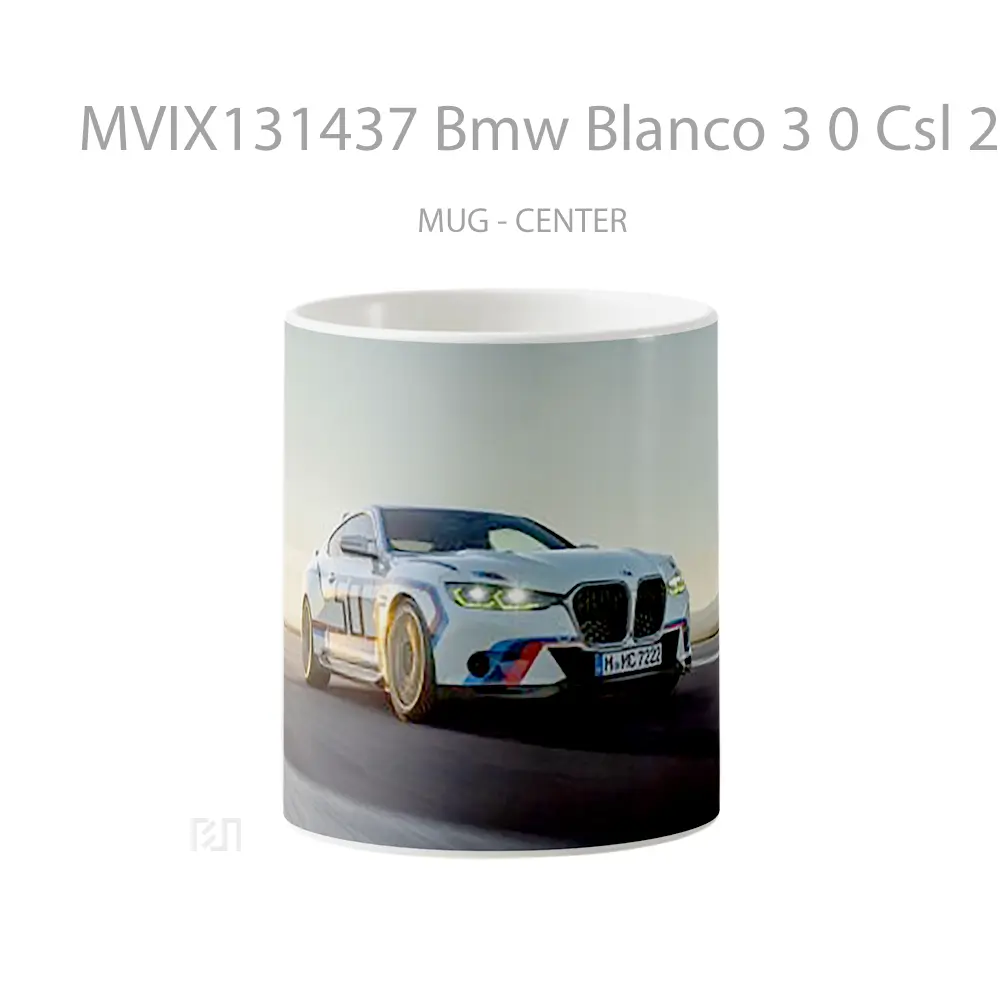 Mug Bmw Blanco 3 0 Csl 2023 Cangkir Mobil