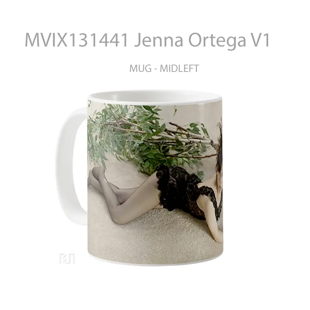 Mug Jenna Ortega V1 Gelas Keramik Unik - All-side / Desain