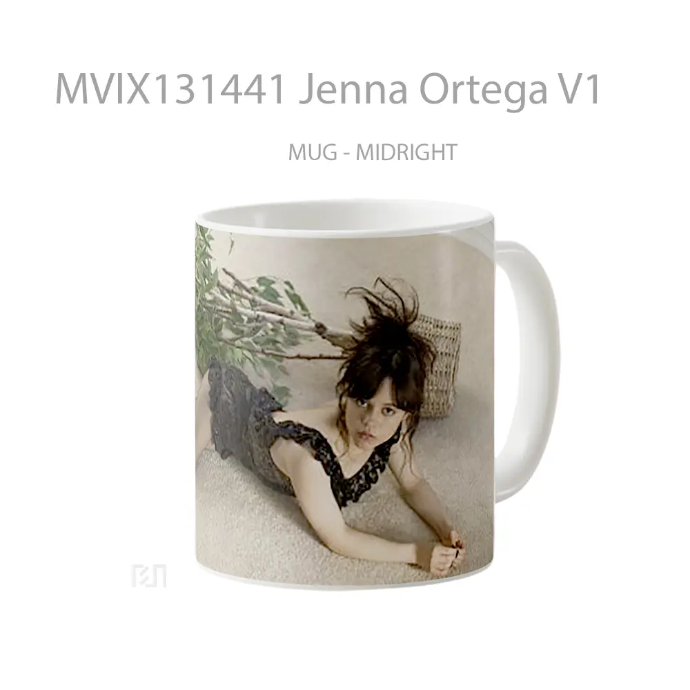 Mug Jenna Ortega V1 Gelas Keramik Unik - All-side / Desain