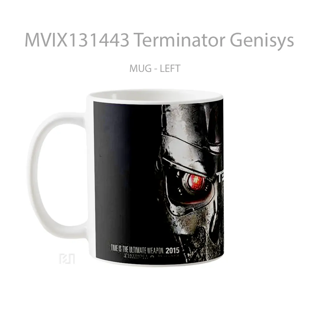 Mug Terminator Genisys Gelas Film - All-side / Desain