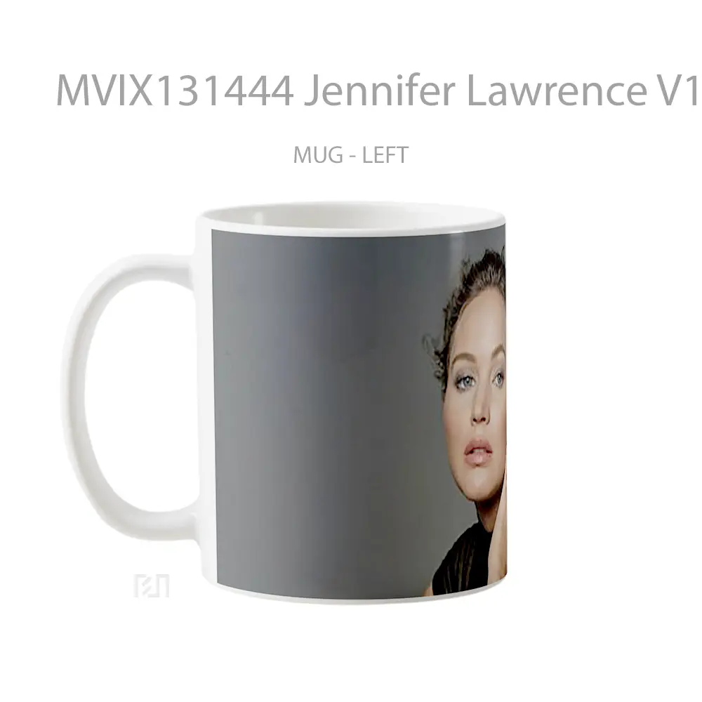 Mug Jennifer Lawrence V1 Gelas Keramik Unik - All-side / Desain