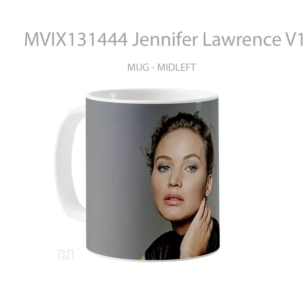 Mug Jennifer Lawrence V1 Gelas Keramik Unik - All-side / Desain