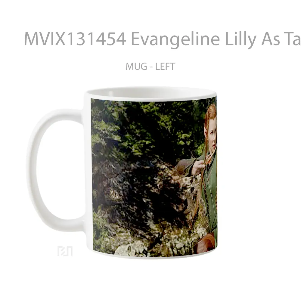 Mug Evangeline Lilly As Tauriel Gelas Keramik Unik - All-side / Desain