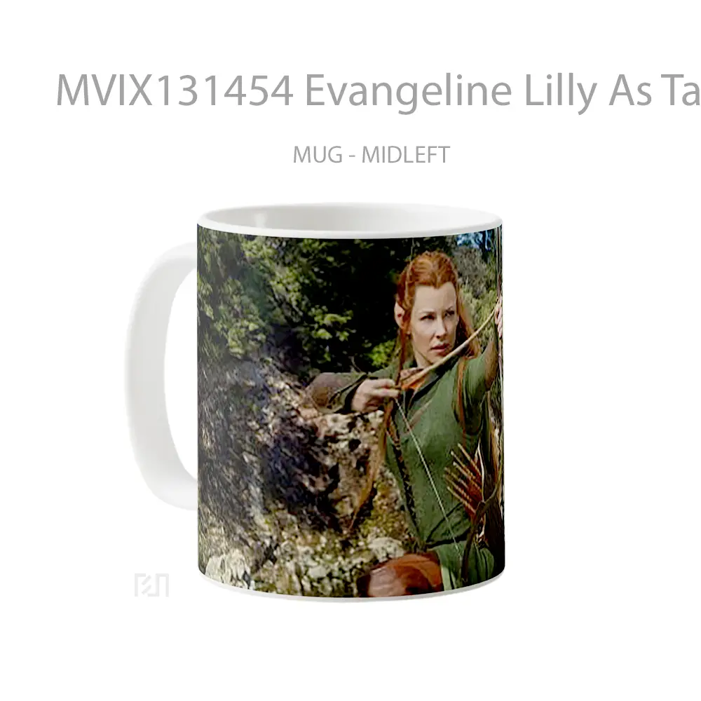 Mug Evangeline Lilly As Tauriel Gelas Keramik Unik - All-side / Desain