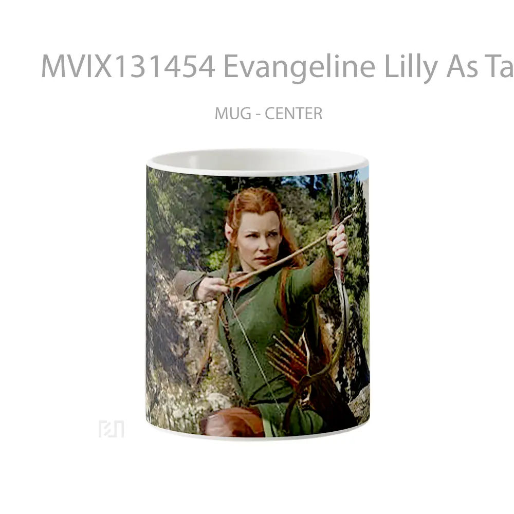 Mug Evangeline Lilly As Tauriel Gelas Keramik Unik
