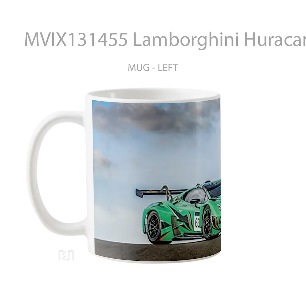 Mug Lamborghini Huracan Gt3 Evo2 2022 Cangkir Mobil - All-side / Desain