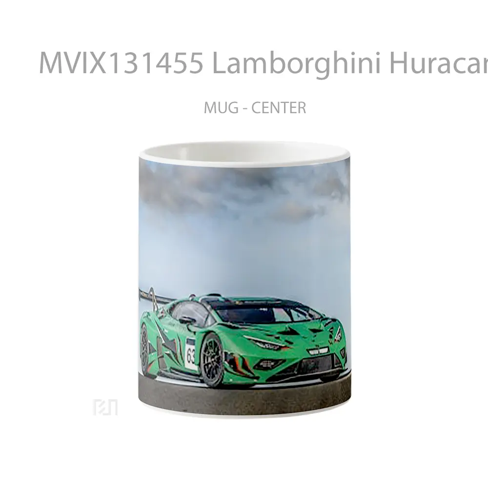 Mug Lamborghini Huracan Gt3 Evo2 2022 Cangkir Mobil