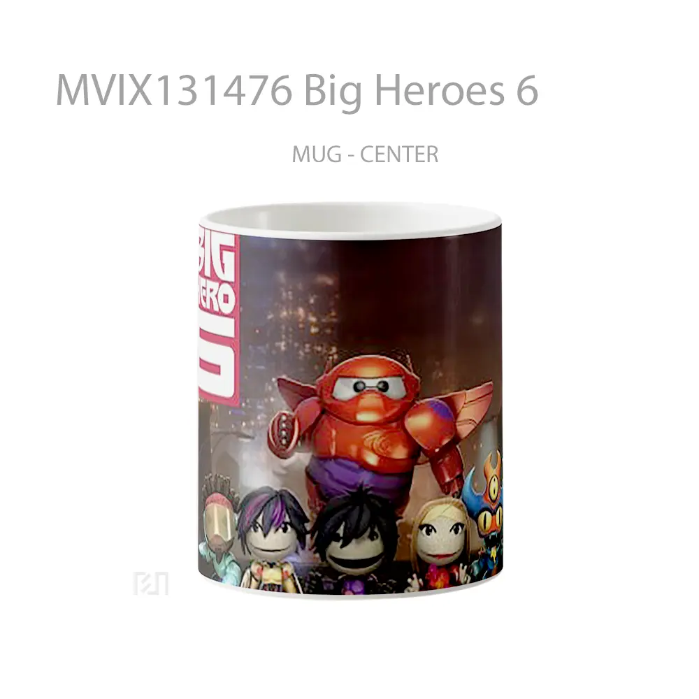 Mug Big Heroes 6 Gelas Keramik Unik
