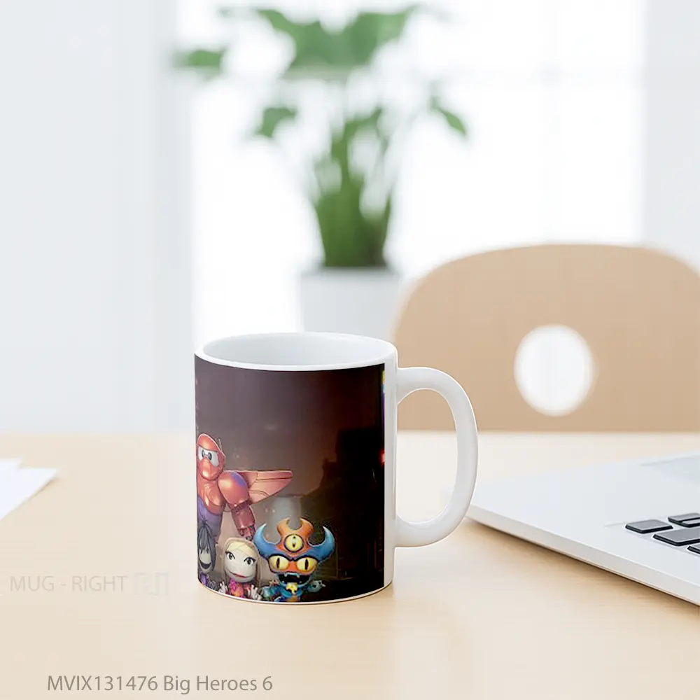 Mug Big Heroes 6 Gelas Keramik Unik - All-side / Desain