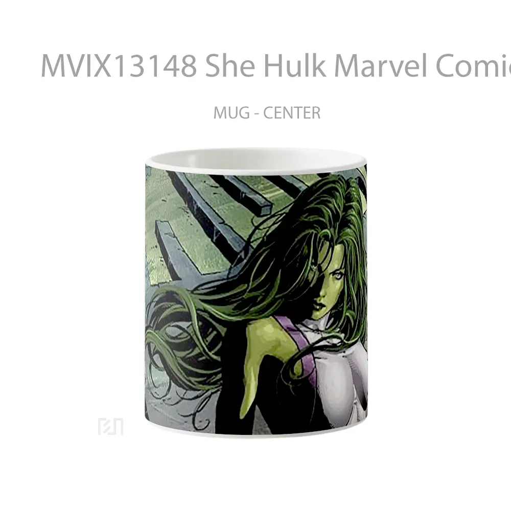 Mug She Hulk Marvel Comics Gelas Superhero