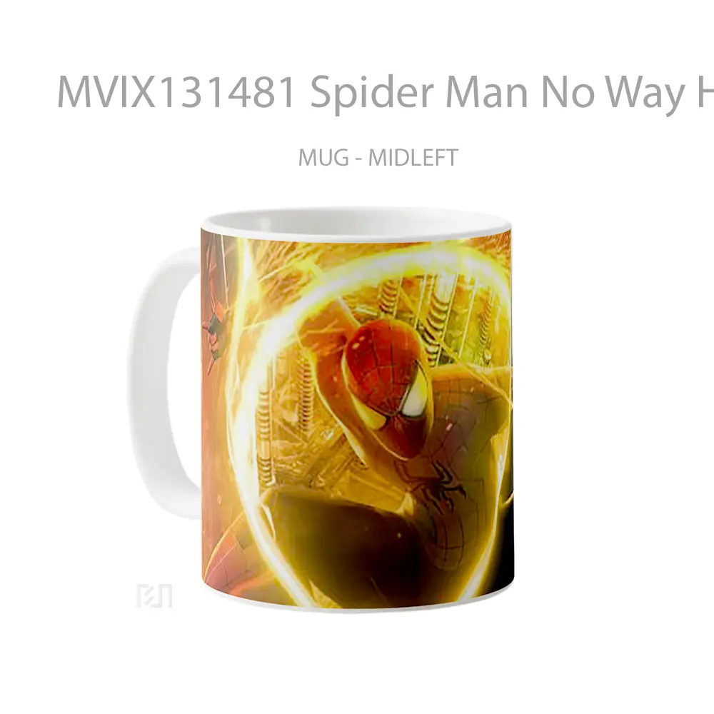 Mug Spider Man No Way Home V1 Gelas Superhero - All-side / Desain
