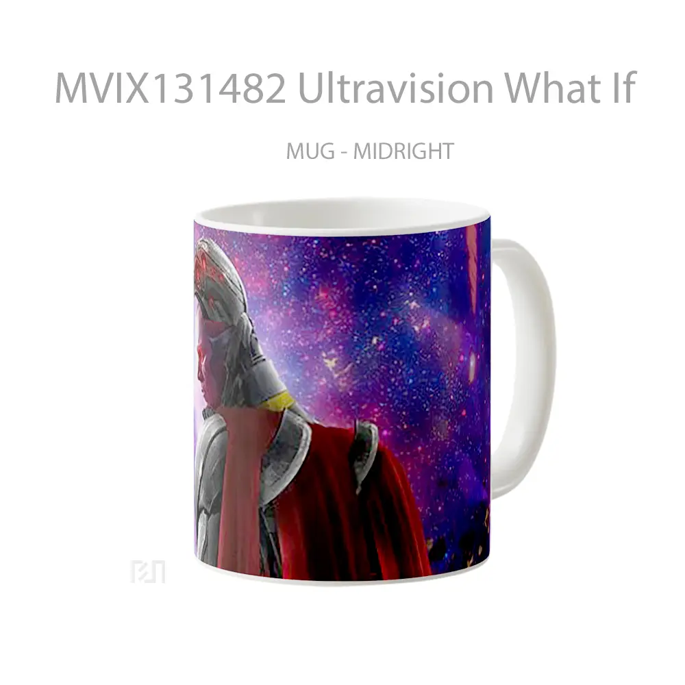 Mug Ultravision What If Gelas Keramik Unik - All-side / Desain