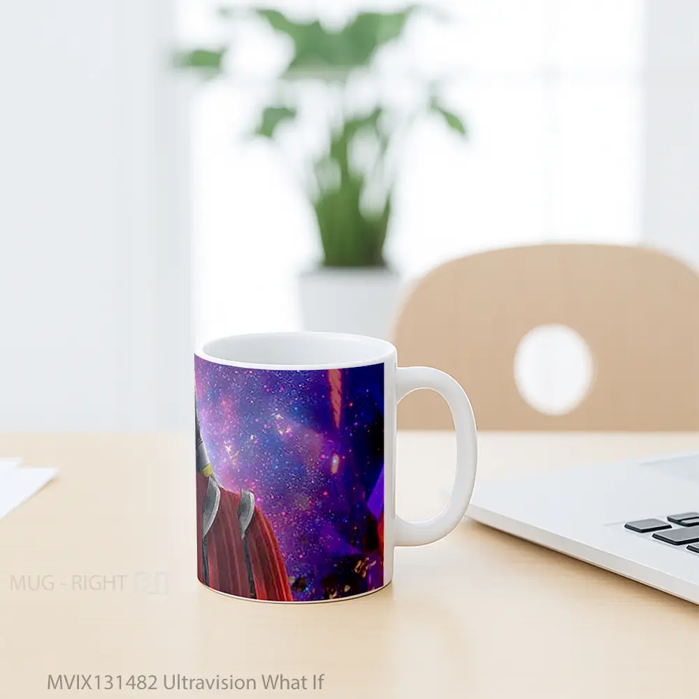 Mug Ultravision What If Gelas Keramik Unik - All-side / Desain