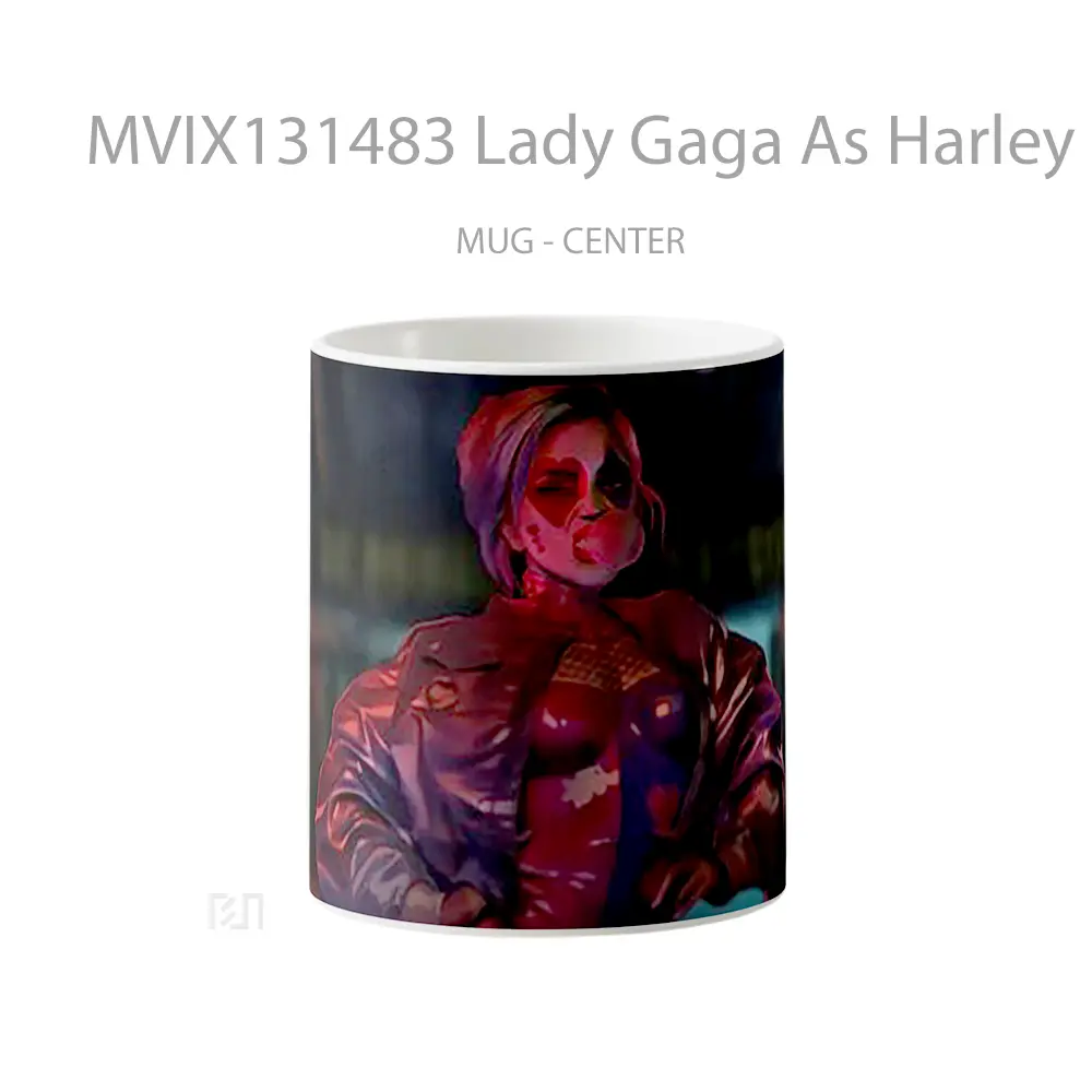 Mug Lady Gaga As Harley Quinn Gelas Selebriti