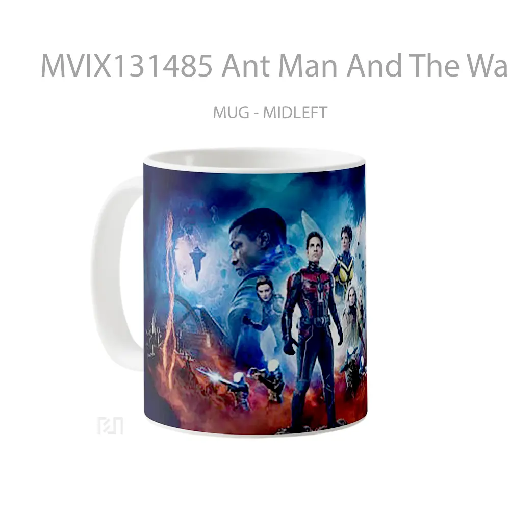 Mug Ant Man And The Wasp Quantumania V1 Gelas Superhero - All-side / Desain