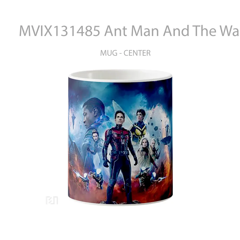 Mug Ant Man And The Wasp Quantumania V1 Gelas Superhero