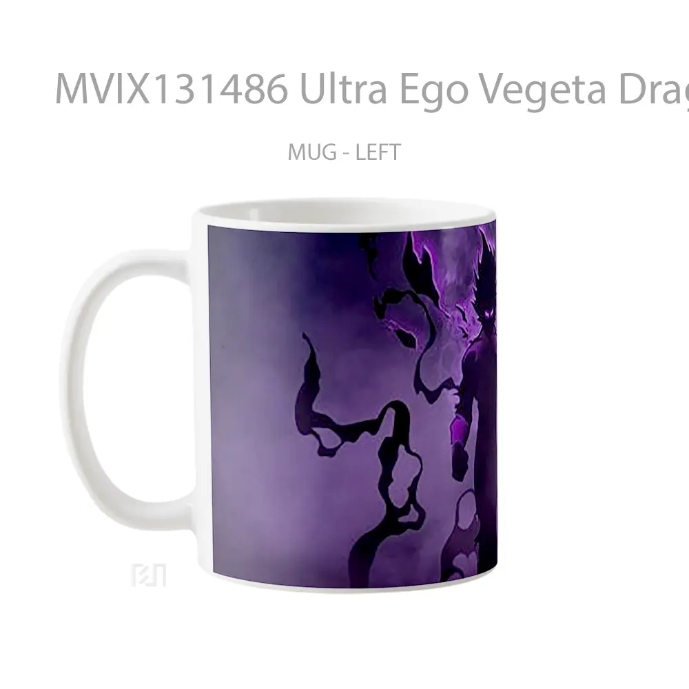 Mug Ultra Ego Vegeta Dragon Ball Cangkir Anime - All-side / Desain