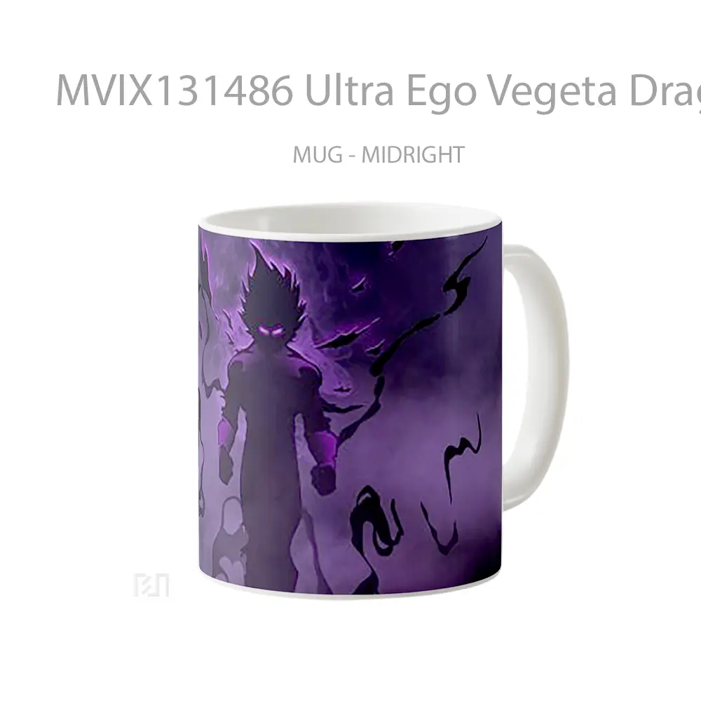 Mug Ultra Ego Vegeta Dragon Ball Cangkir Anime - All-side / Desain