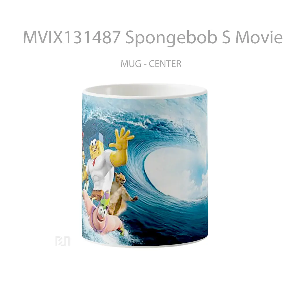 Mug Spongebob S Movie Gelas Kartun