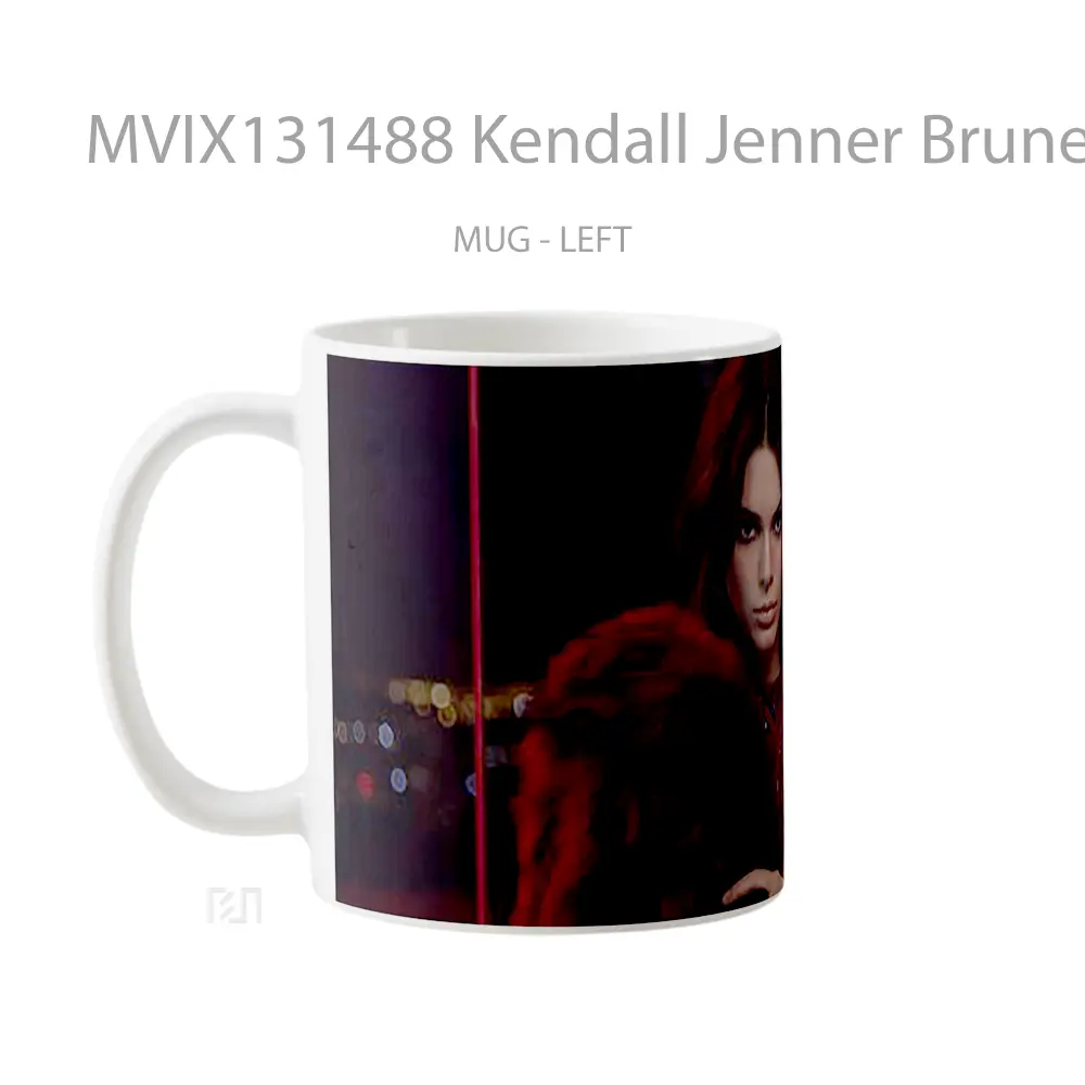 Mug Kendall Jenner Brunette Gelas Selebriti - All-side / Desain