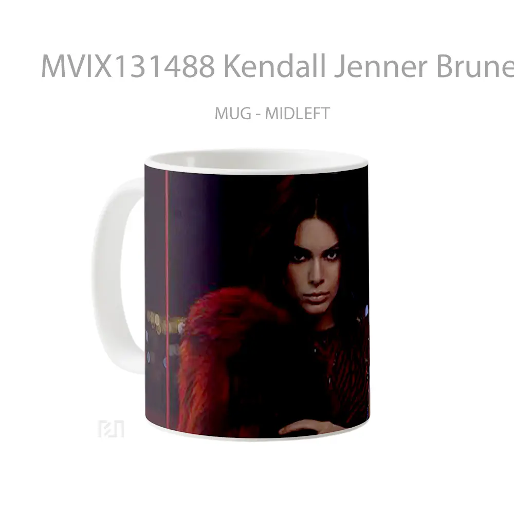 Mug Kendall Jenner Brunette Gelas Selebriti - All-side / Desain
