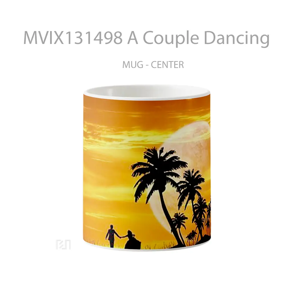 Mug A Couple Dancing Gelas Keramik Unik