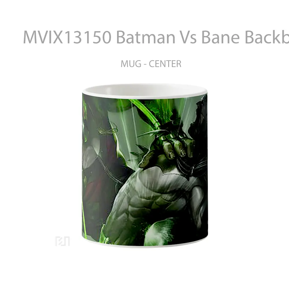 Mug Batman Vs Bane Backbreaker Gelas Superhero