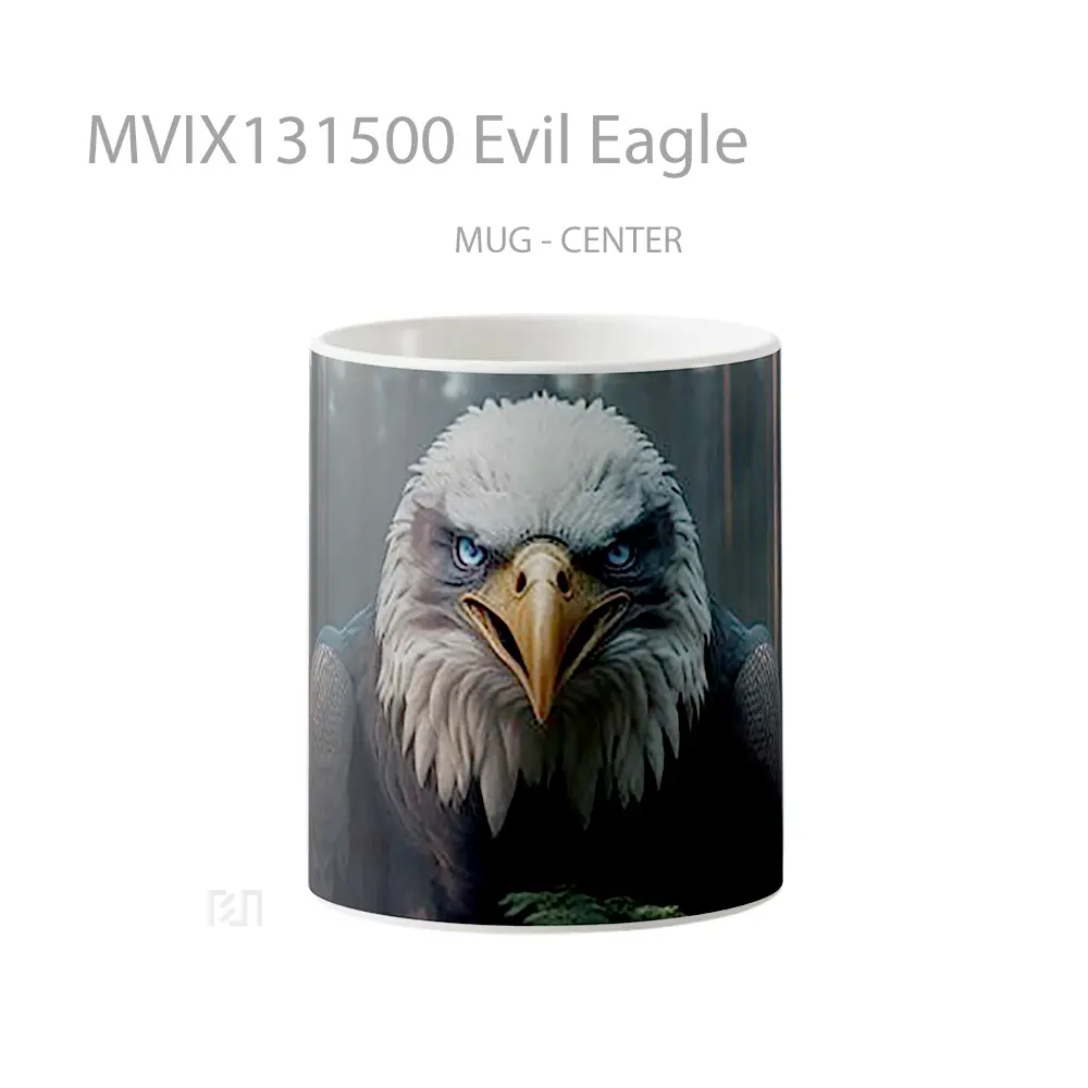 Mug Evil Eagle Gelas Hewan Lucu