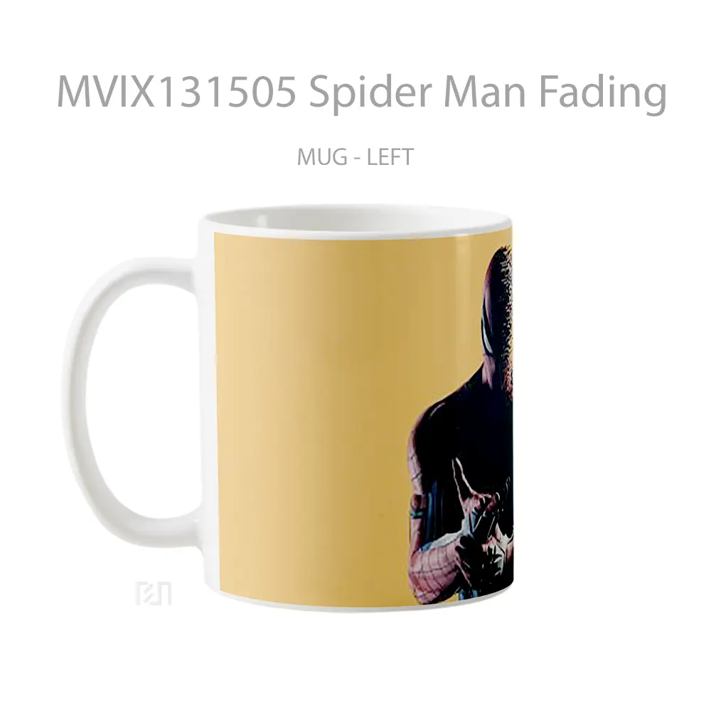 Mug Spider Man Fading Gelas Superhero - All-side / Desain