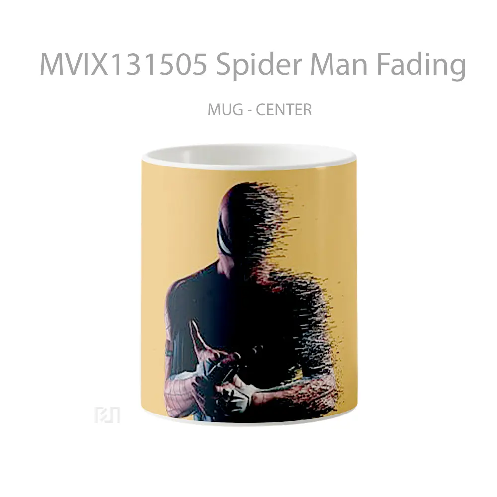 Mug Spider Man Fading Gelas Superhero