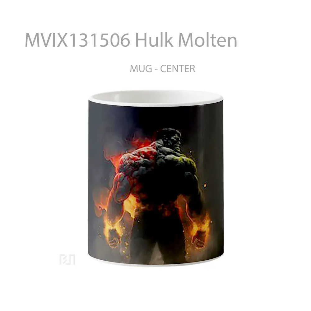 Mug Hulk Molten Gelas Superhero