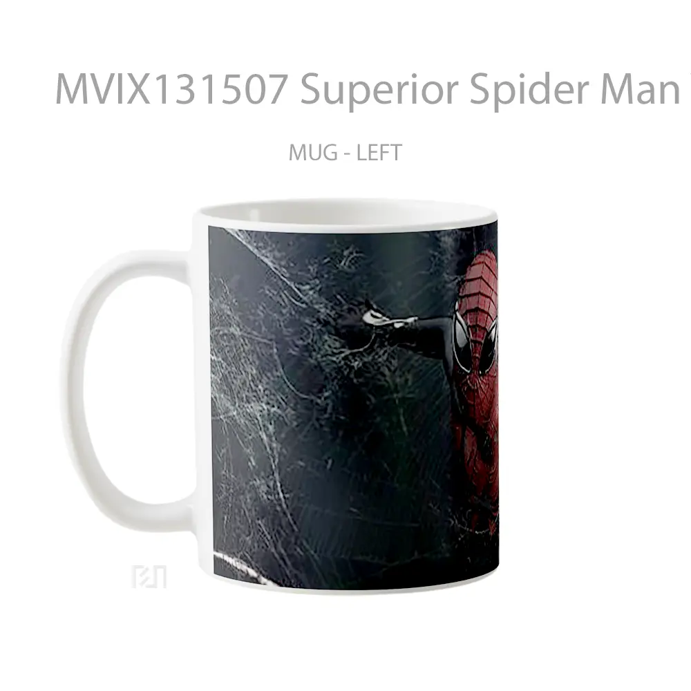 Mug Superior Spider Man V1 Gelas Superhero - All-side / Desain