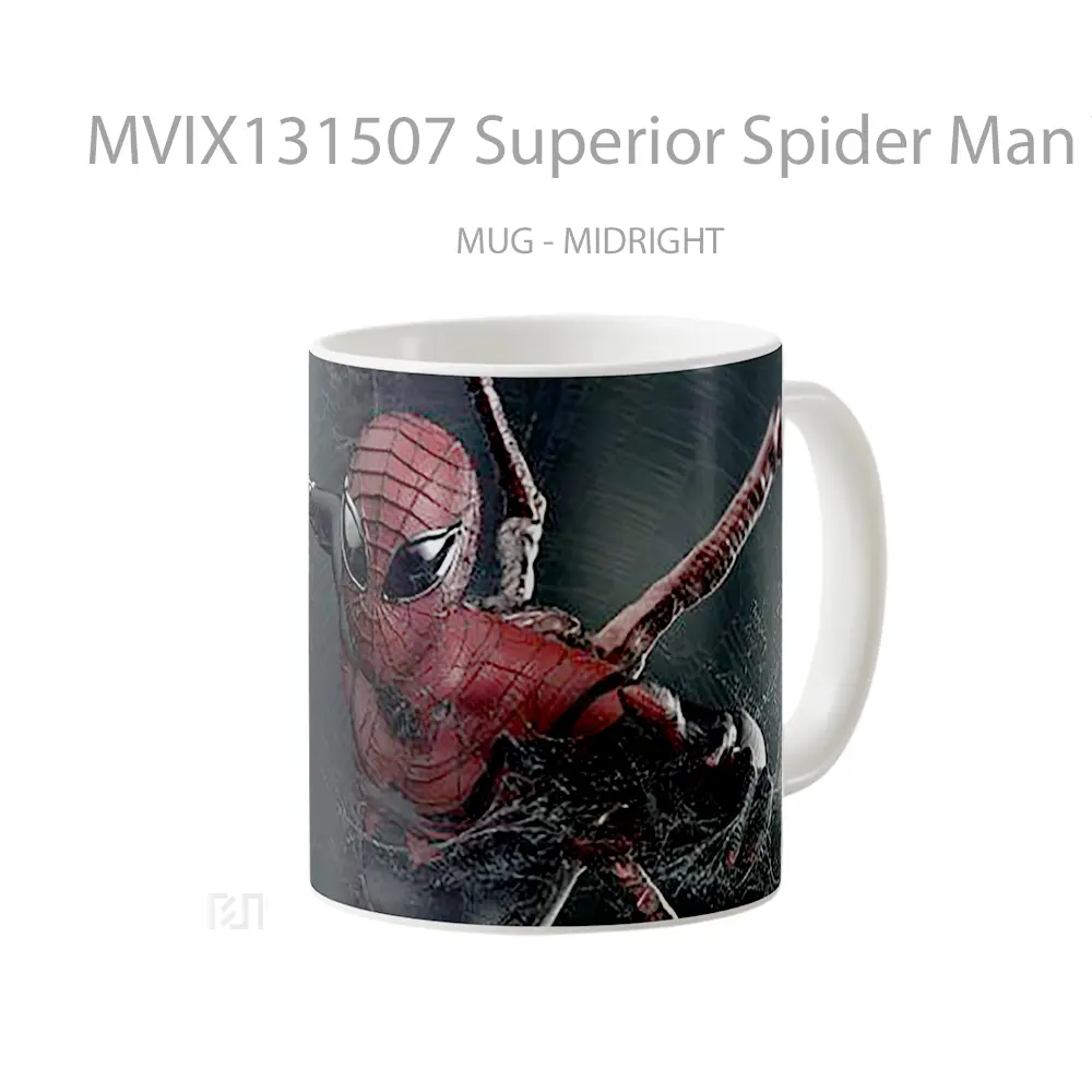 Mug Superior Spider Man V1 Gelas Superhero - All-side / Desain
