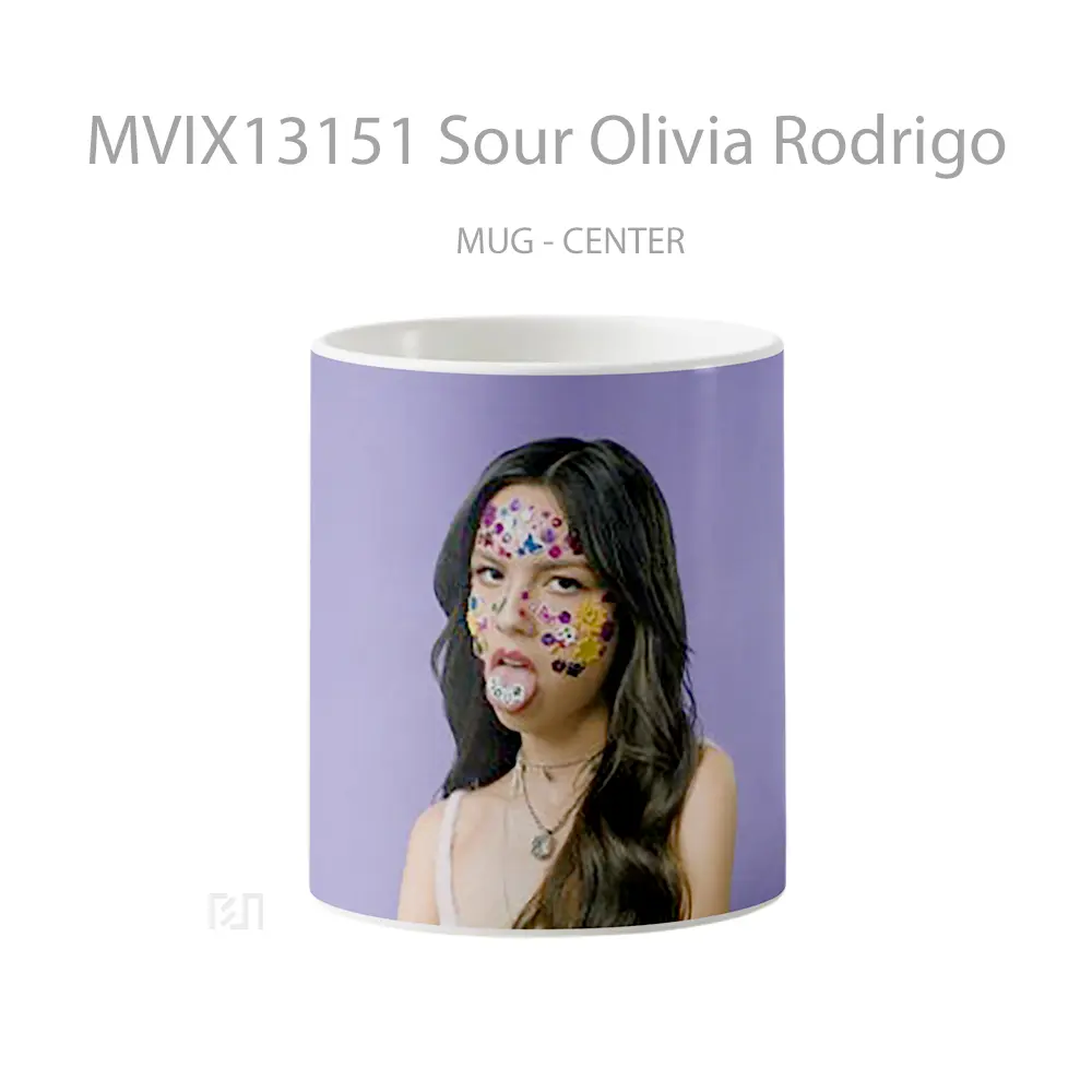 Mug Sour Olivia Rodrigo Gelas Selebriti