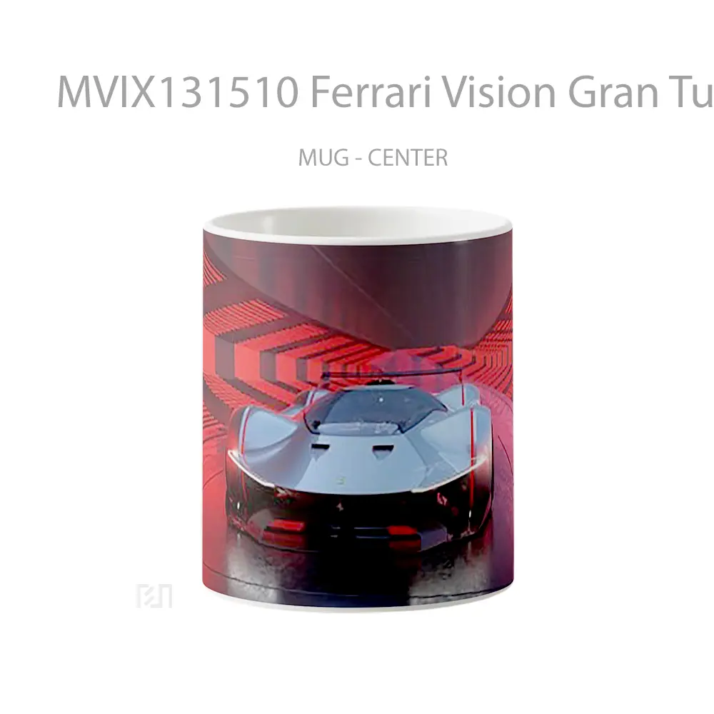 Mug Ferrari Vision Gran Turismo V1 Gelas Superhero