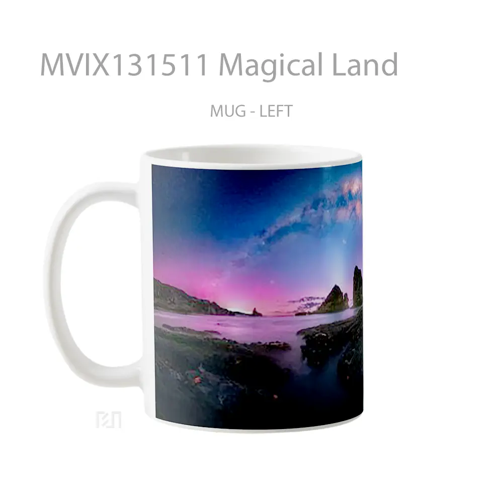Mug Magical Land Gelas Keramik Unik - All-side / Desain