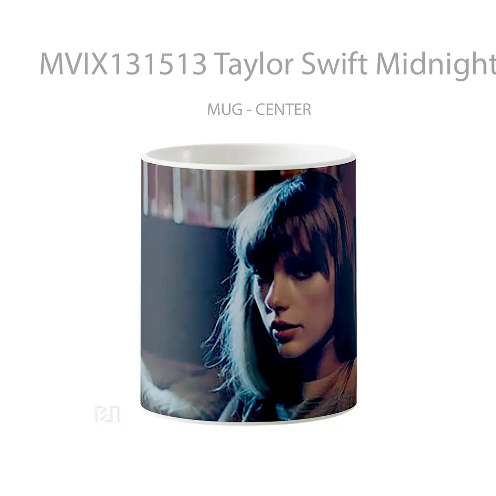 Mug Taylor Swift Midnights Gelas Selebriti