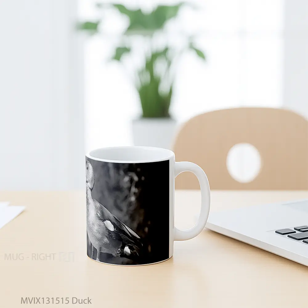 Mug Duck Gelas Hewan Lucu - All-side / Desain