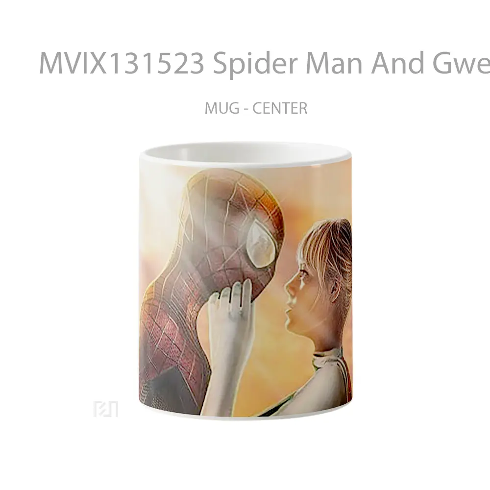 Mug Spider Man And Gwen Stacy Gelas Superhero
