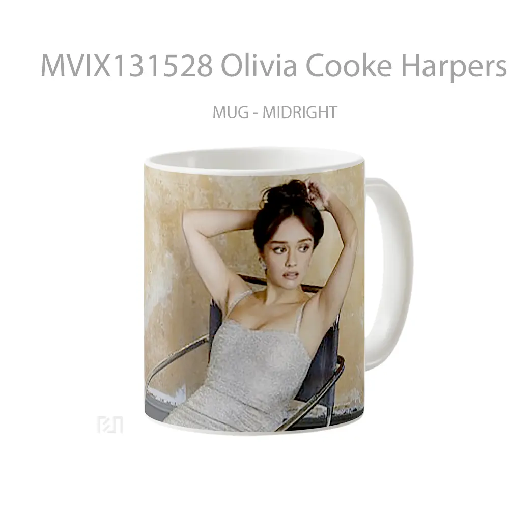 Mug Olivia Cooke Harpers Bazaar Uk Winter Gelas Selebriti - All-side / Desain