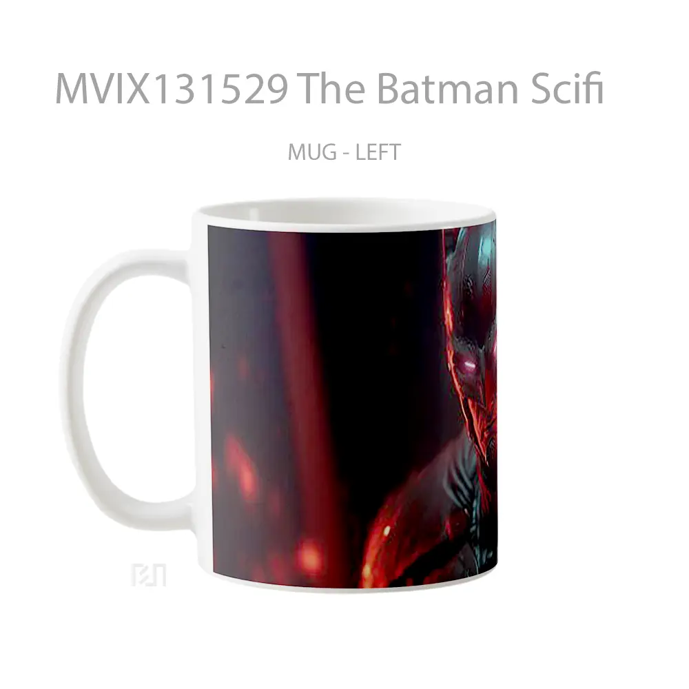 Mug The Batman Scifi Gelas Superhero - All-side / Desain