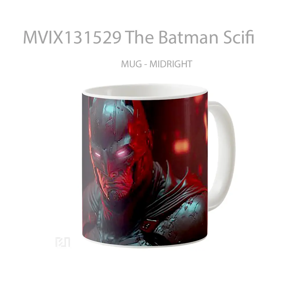 Mug The Batman Scifi Gelas Superhero - All-side / Desain