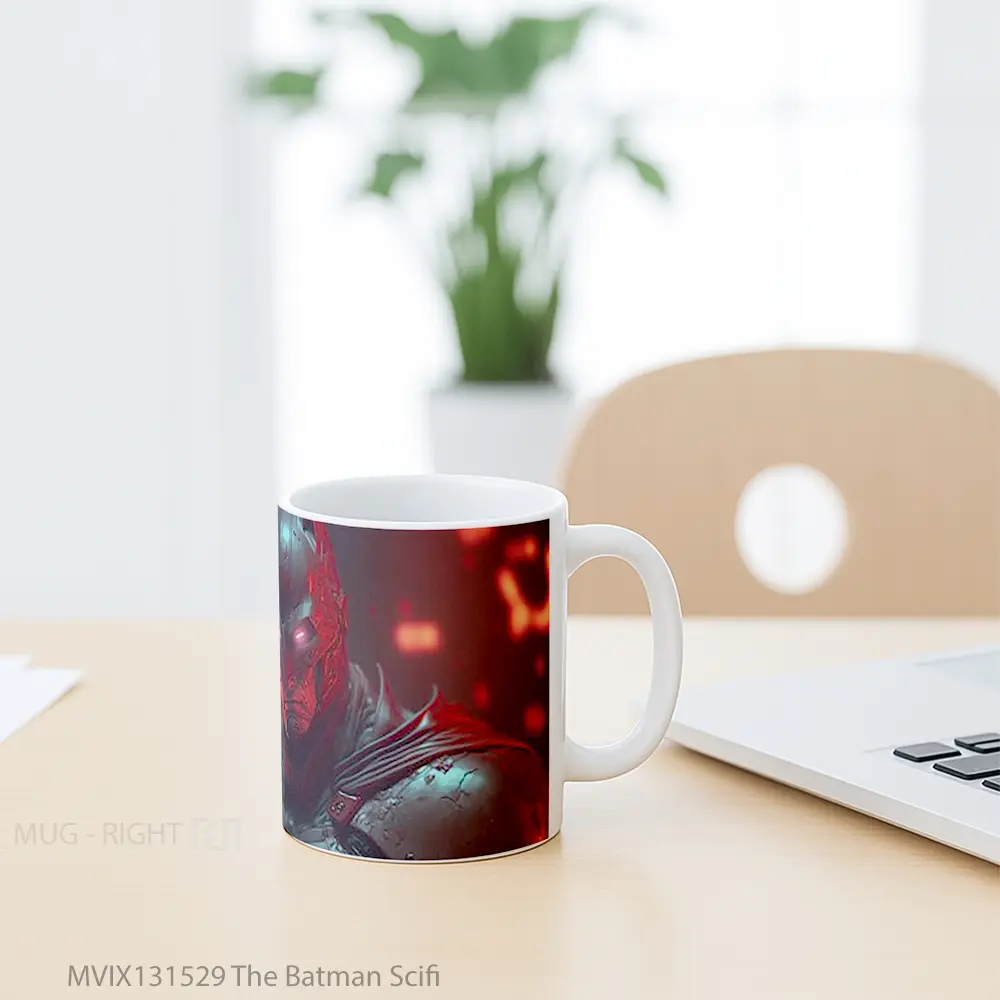 Mug The Batman Scifi Gelas Superhero - All-side / Desain