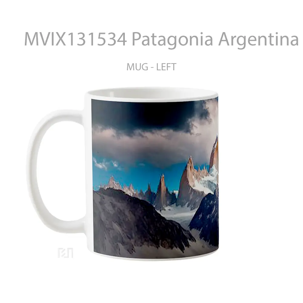 Mug Patagonia Argentina Gelas Keramik Unik - All-side / Desain