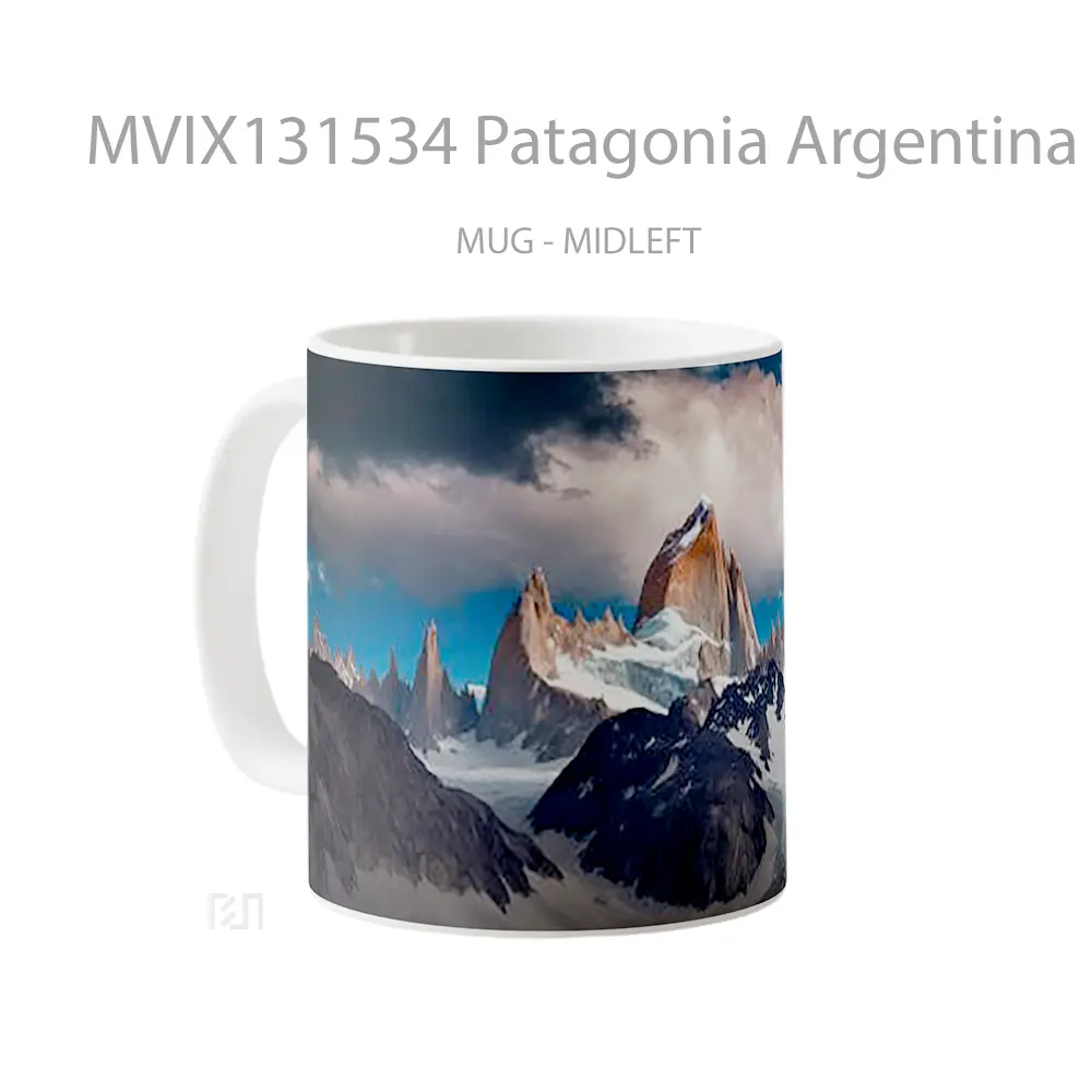 Mug Patagonia Argentina Gelas Keramik Unik - All-side / Desain
